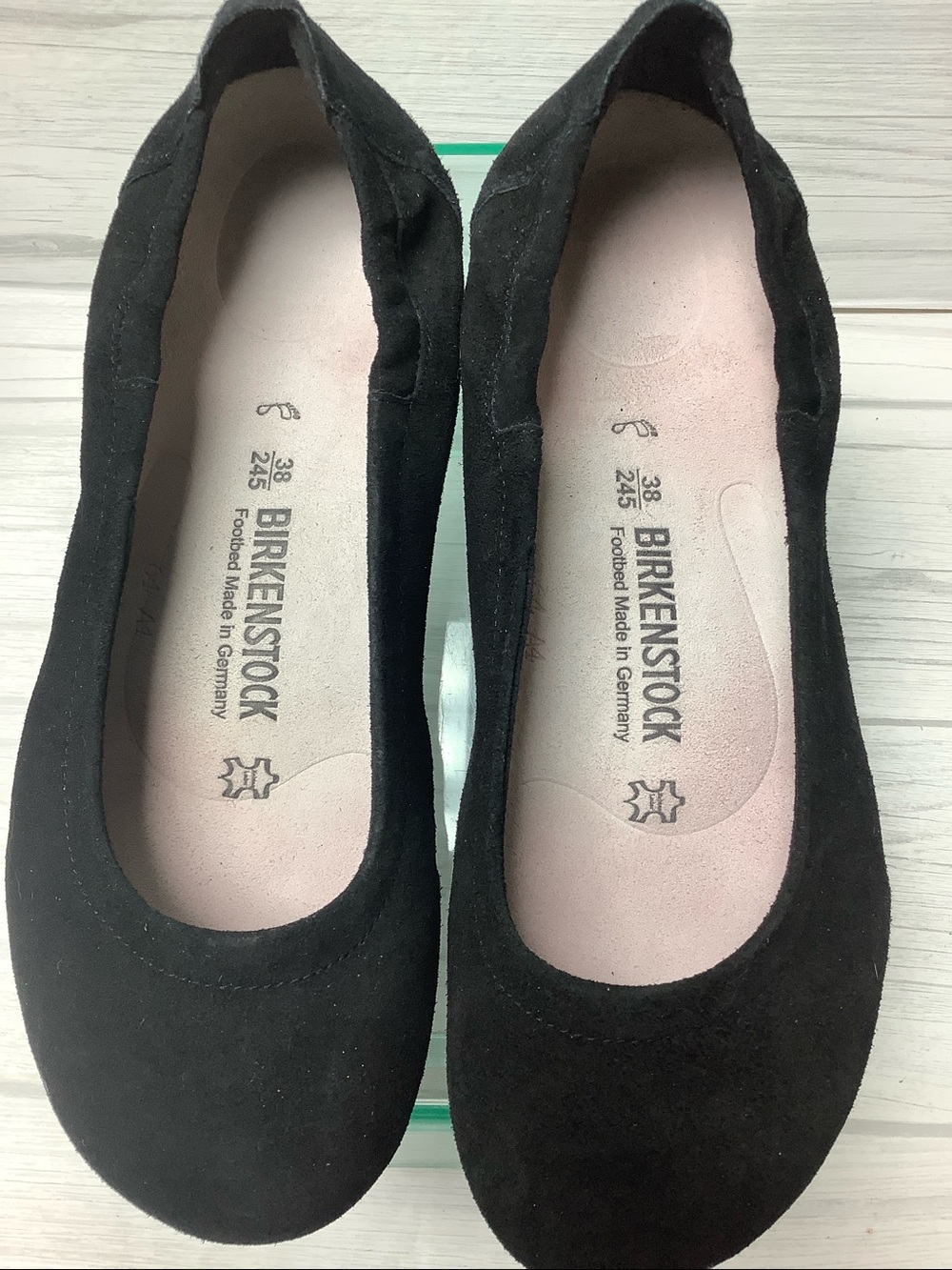 Birkenstock Suede Slip-On Ballet Flats - Picture 7 of 9